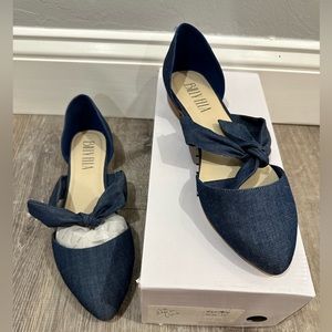 Billy Ella denim flats